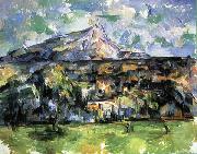 Paul Cezanne La Montagne Sainte-Victoire vue des Lauves Spain oil painting artist
